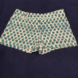 LOFT mosaic shorts
